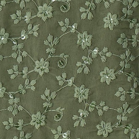 Delicate Floral Embroidery