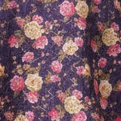 Elegant Floral Art-Silk Jacket