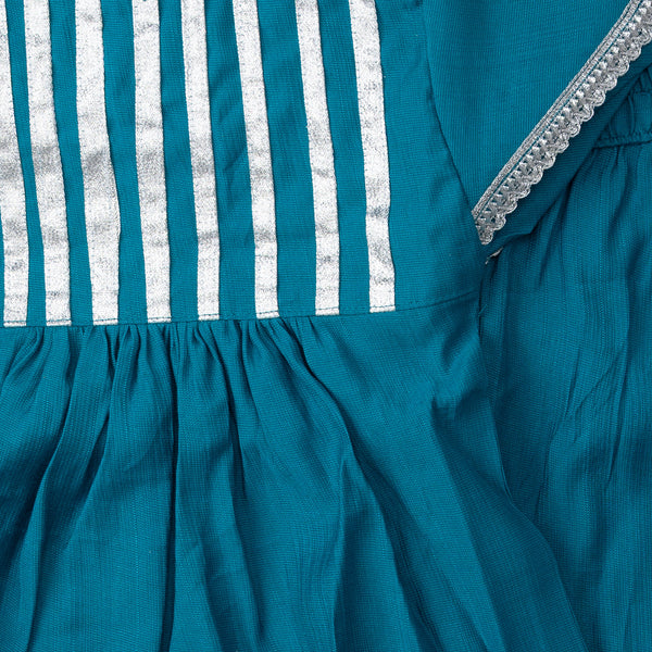 Metallic Striped Yoke