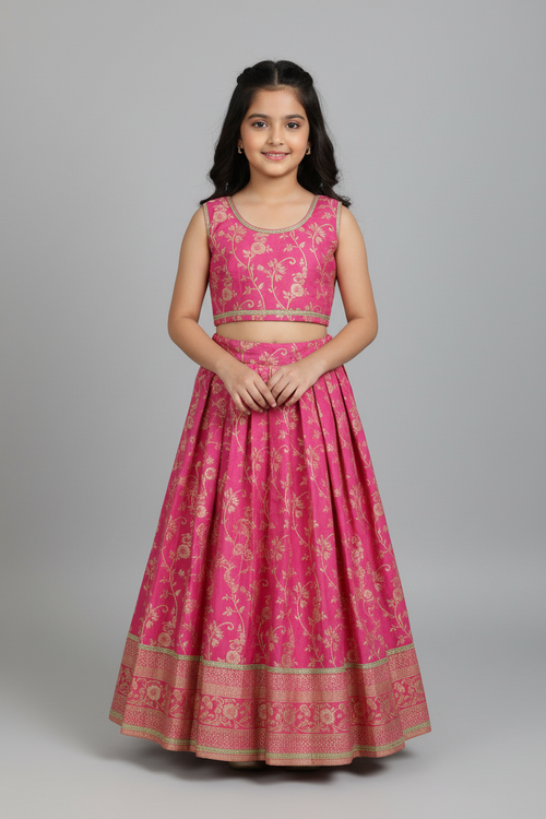 Aarohi, age 4 — first birthday twirl'