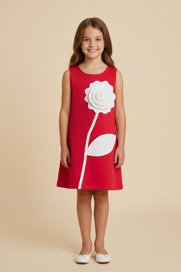 Elegant Floral Applique Design