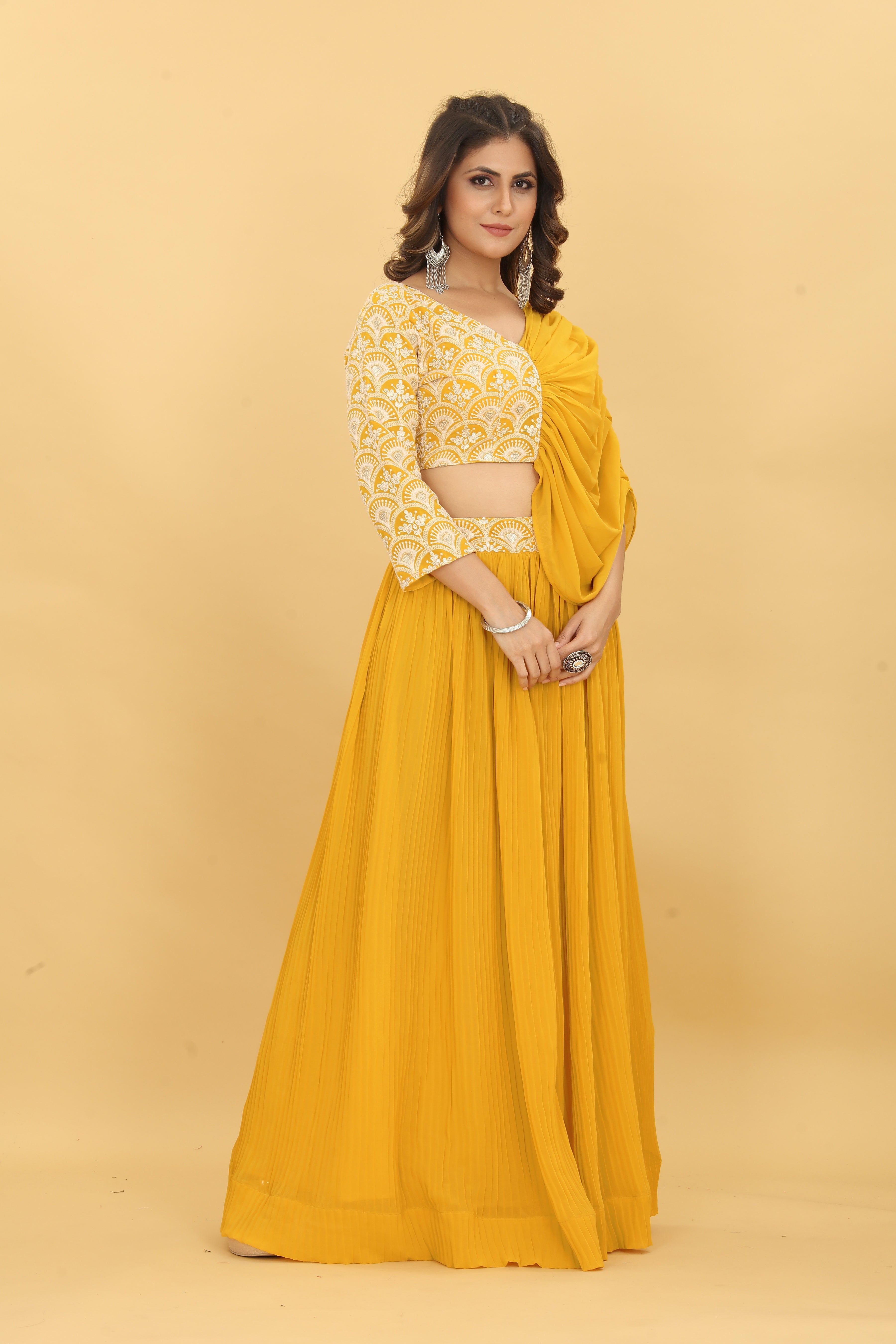 Yellow Lehenga