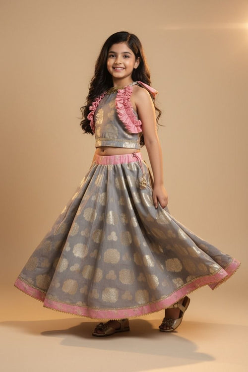 Sushmita happy with her first lehenga set
