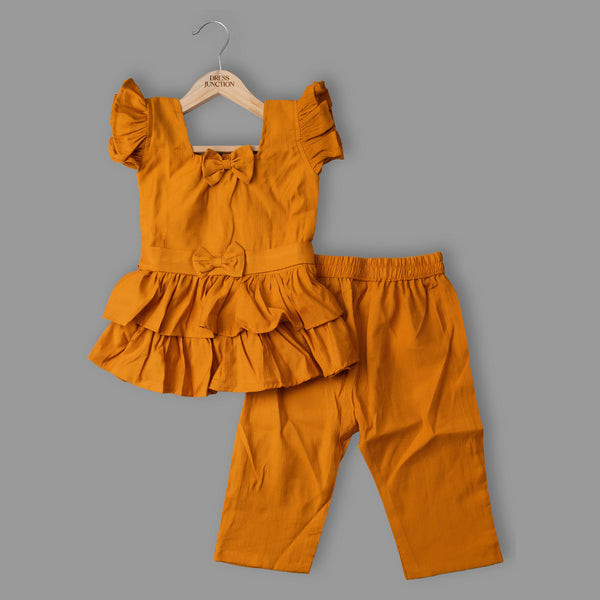 Cute Layered Ruffle Design